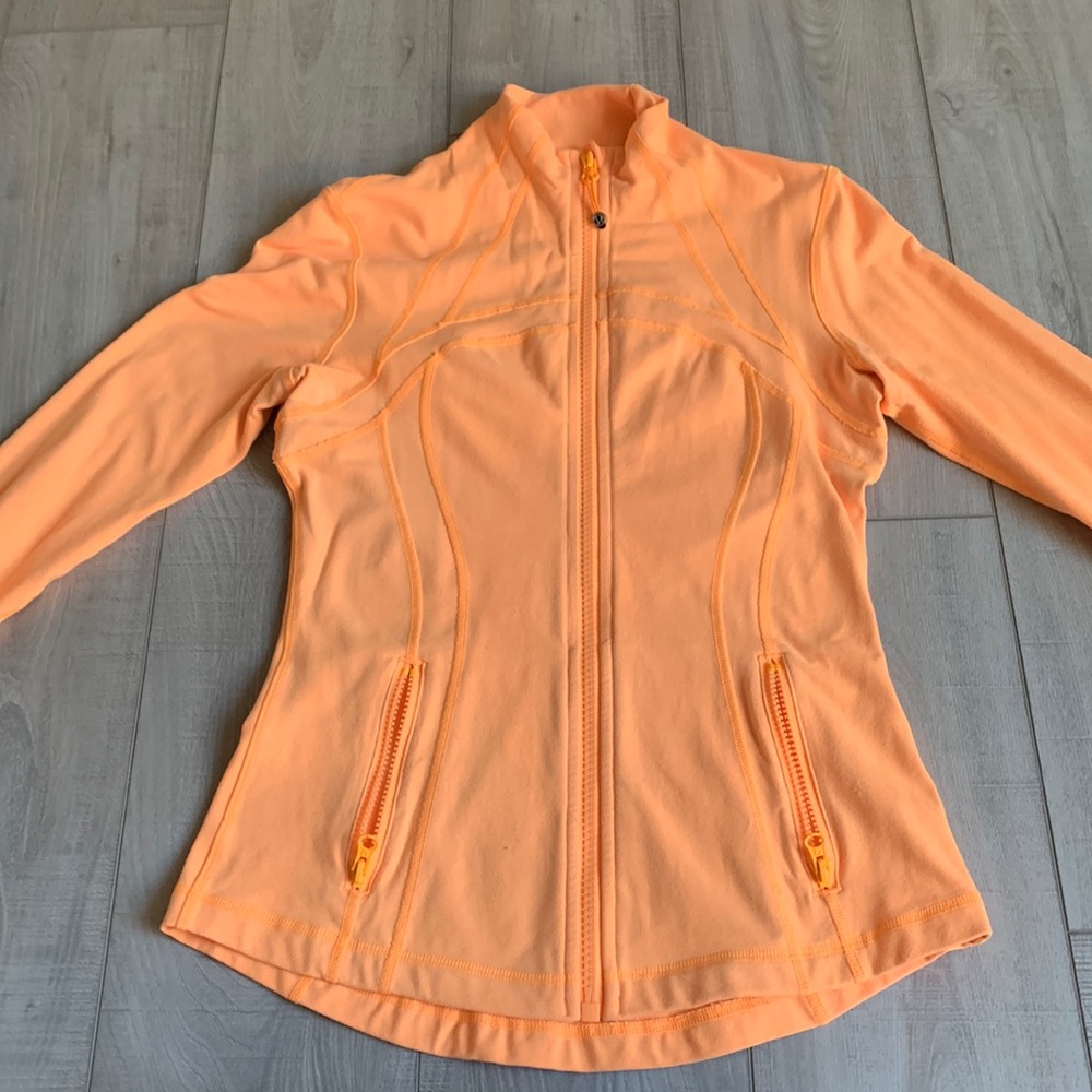Lululemon Define Jacket light orange
